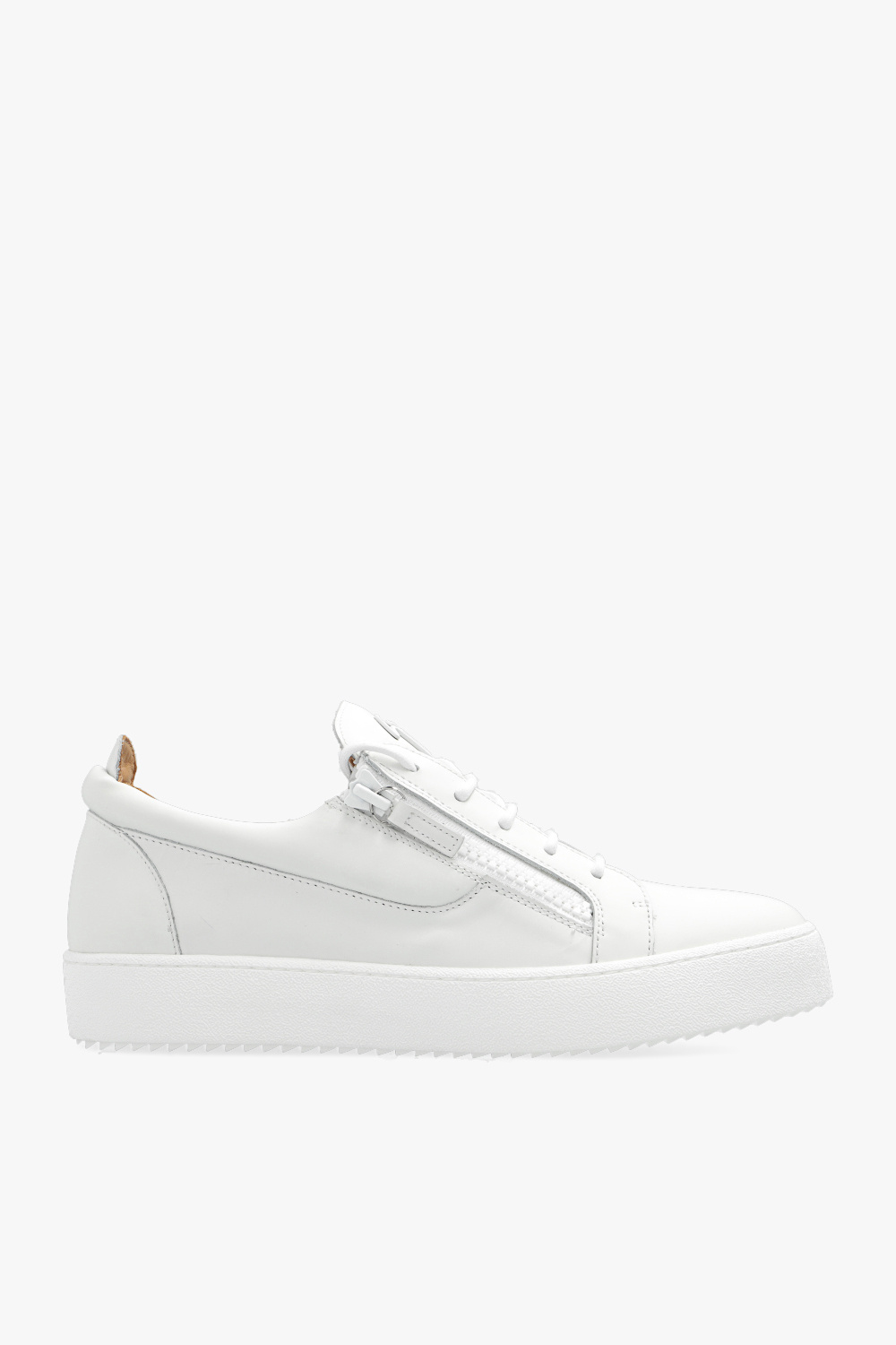 Zanotti white sale sneakers